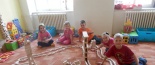 D�ti z 1.A a jejich m�sto z kostek